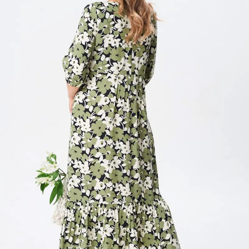 š„Women's Casual Floral Slim Half Sleeve Dresses