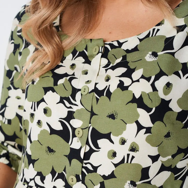 š„Women's Casual Floral Slim Half Sleeve Dresses