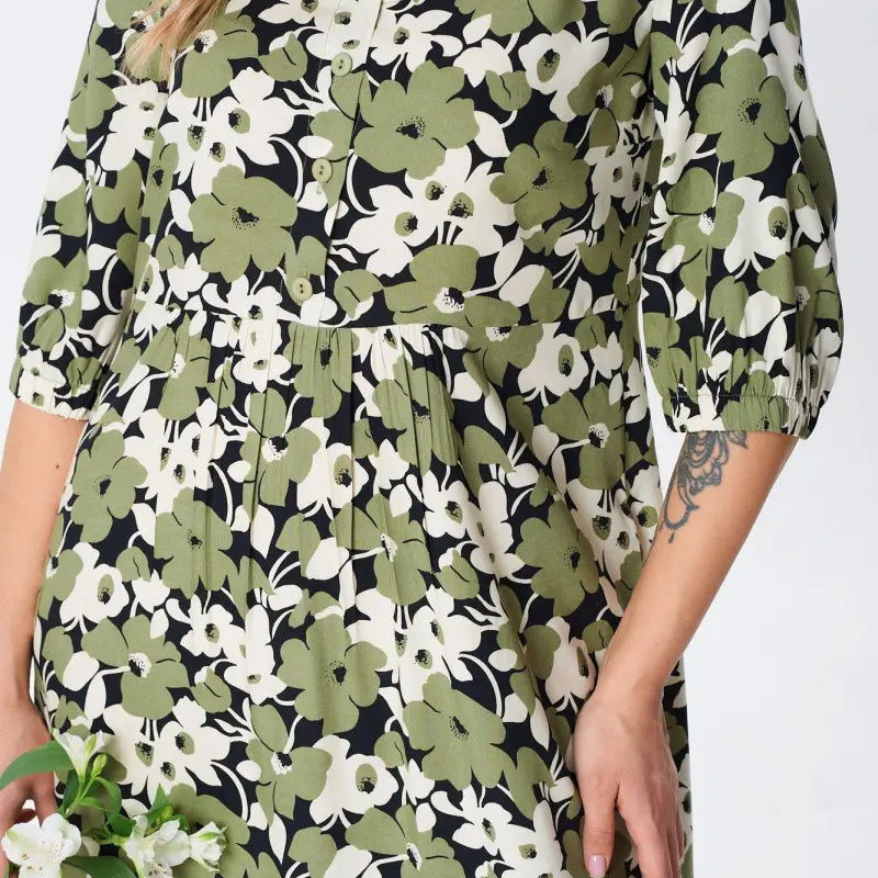 š„Women's Casual Floral Slim Half Sleeve Dresses