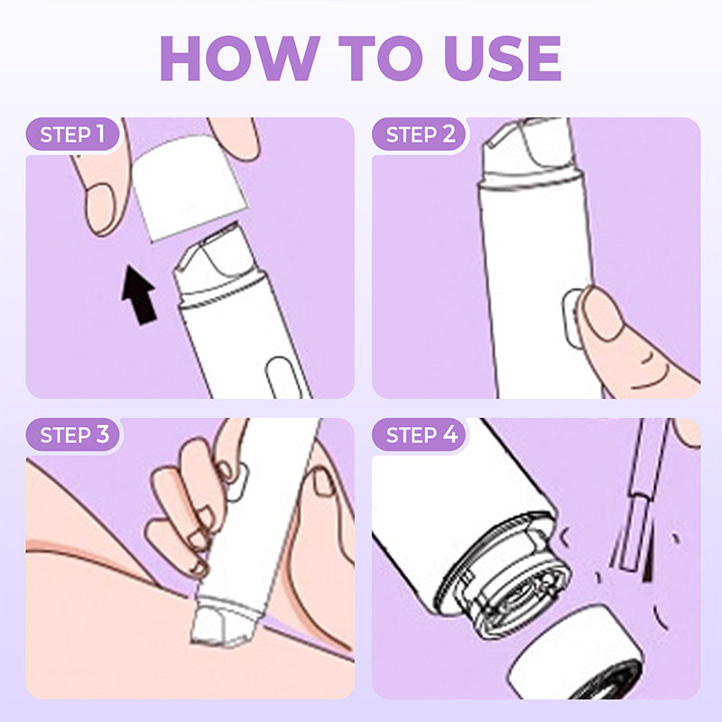 š„Limited Sale 50% OFFš„2-In-1 Women's Electric Cordless Shaver
