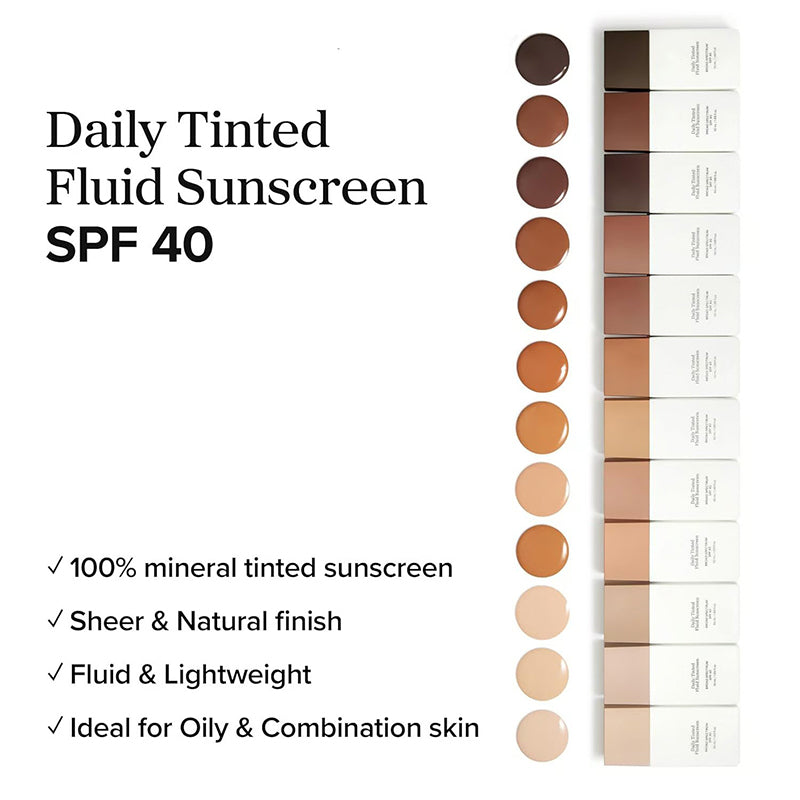 šBuy 2 Get 1 FreešDaily Tinted Fluid Sunscreen Foundation