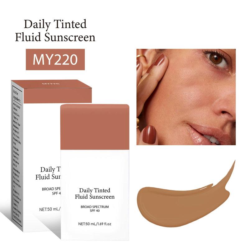 šBuy 2 Get 1 FreešDaily Tinted Fluid Sunscreen Foundation
