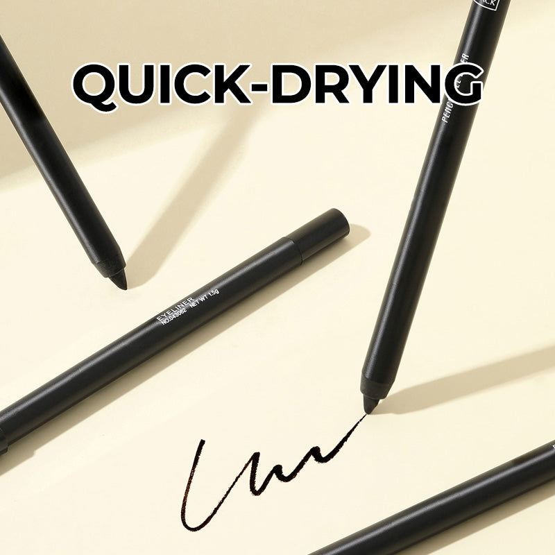 Long-Lasting & Waterproof Black Eyeliner Gel Pencil