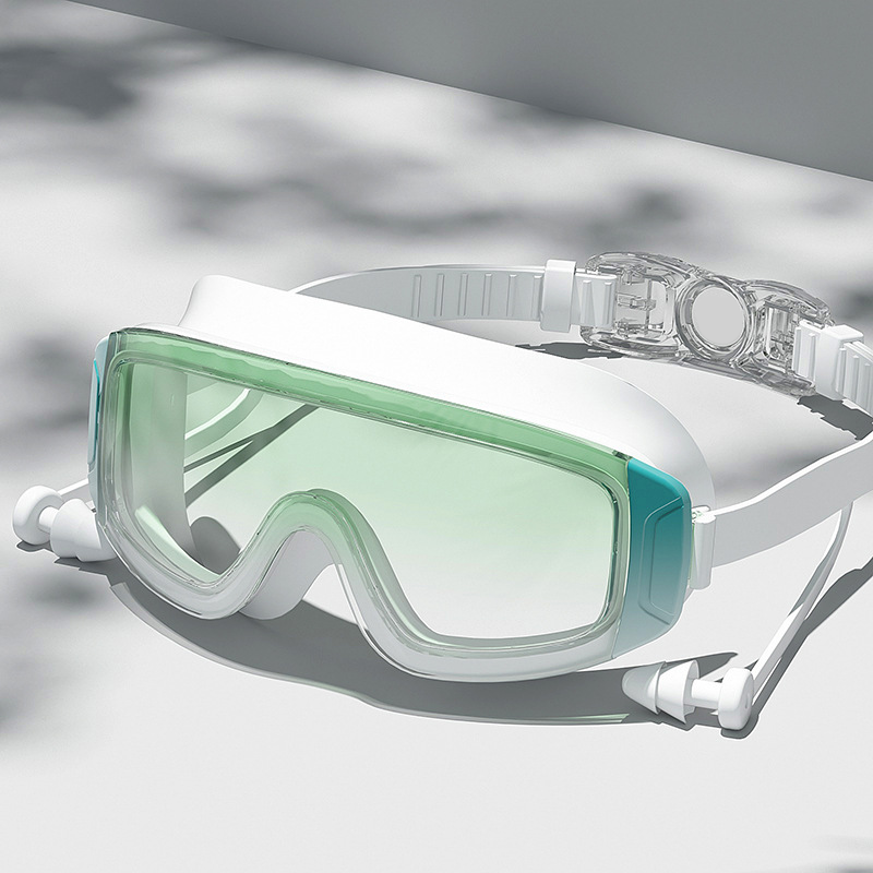 Waterproof Swimming Goggles & Swimming Cap Set