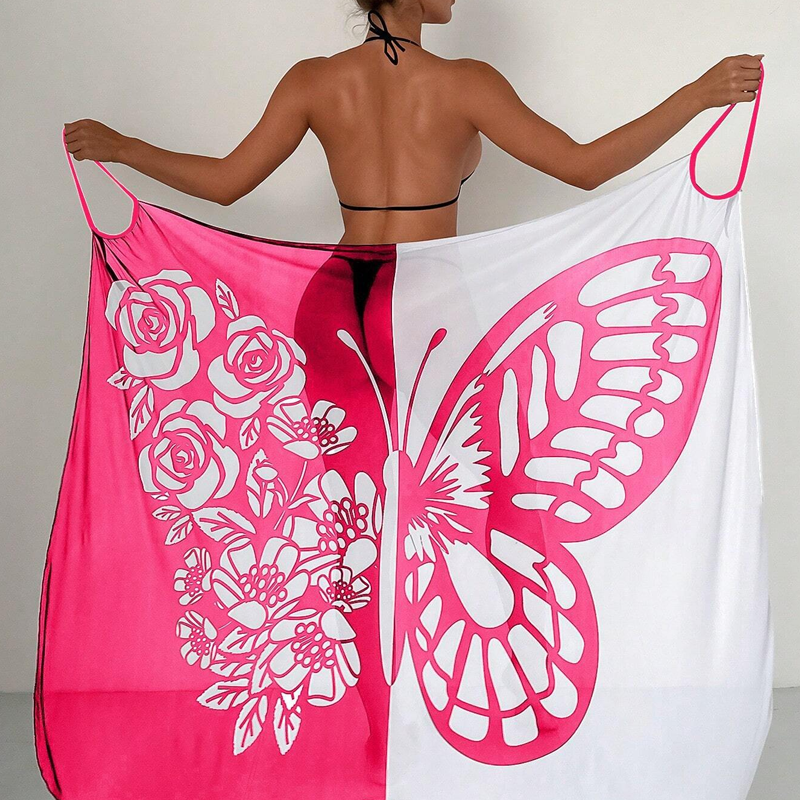 Women's Butterfly Swimsuit Cover-Up & Dress
