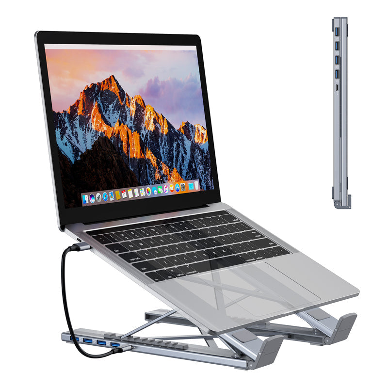 š„ļøNew Arrival Hot Sale - 40% OFF!ā”USB-C Docking Station Laptop Stand with 4K HDMI