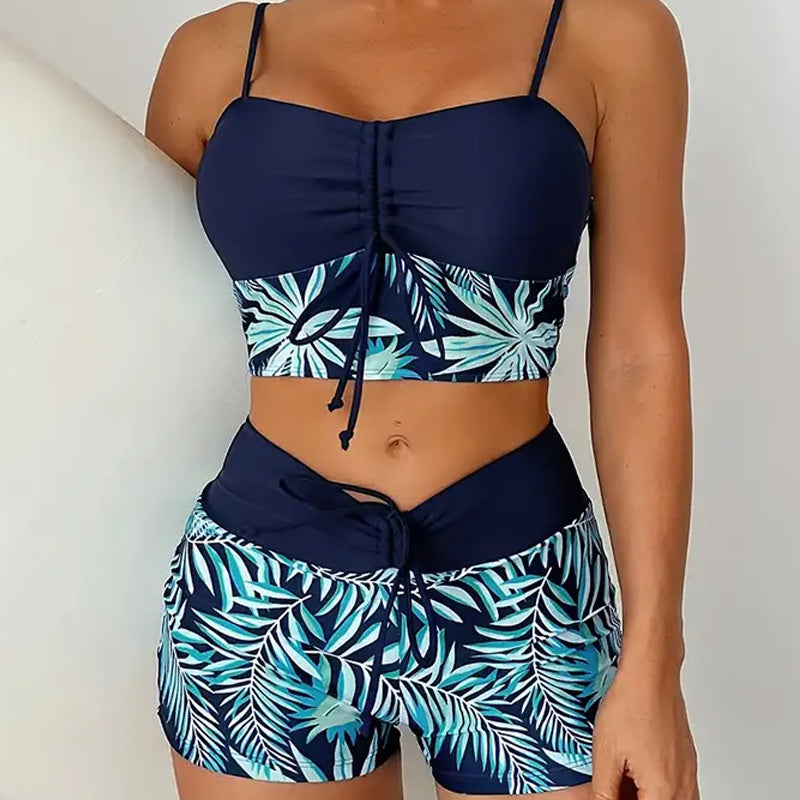 đ„Womenâs Printed Two-Piece Swimsuit