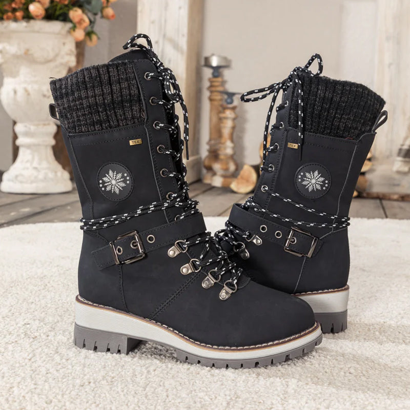 🎁Hot Sale 49% OFF🔥Women's Waterproof Knee Snow Boots👢