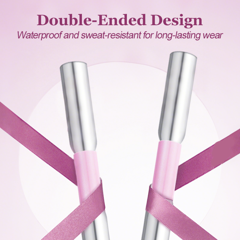 Double-Ended Waterproof Mascara for Volume & Length