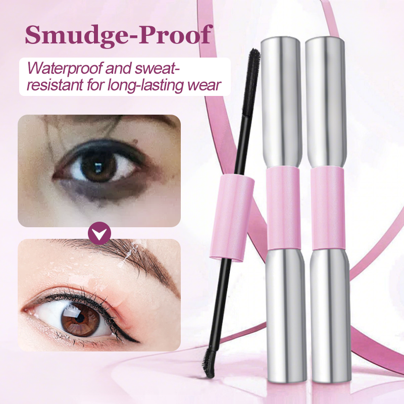 Double-Ended Waterproof Mascara for Volume & Length