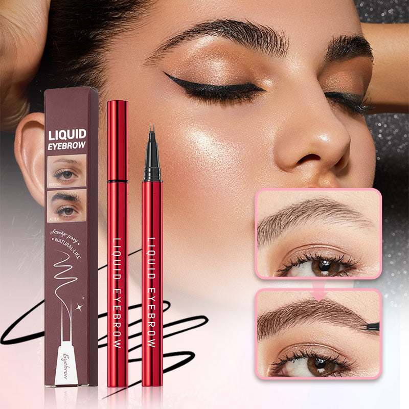 ✨🔥Buy 1 Get 1 Free⚡2-Fork Tip Waterproof Eyebrow Pen for Women