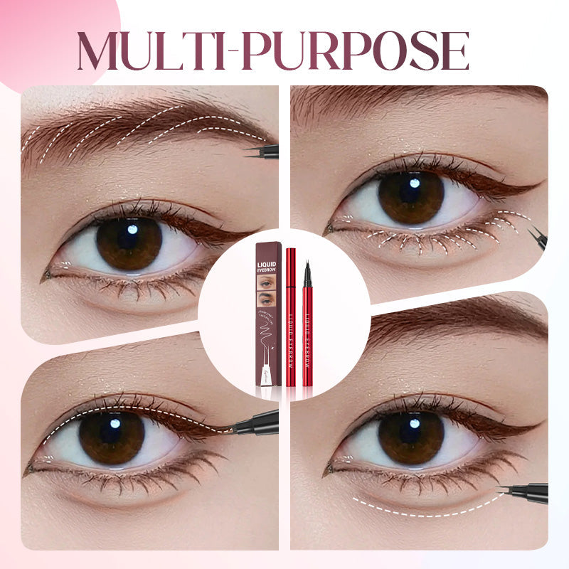 ✨🔥Buy 1 Get 1 Free⚡2-Fork Tip Waterproof Eyebrow Pen for Women