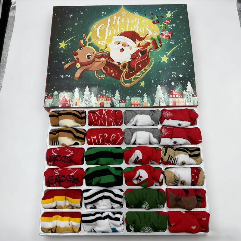 š§¦24 Pairs of Christmas Socks Advent Calendar
