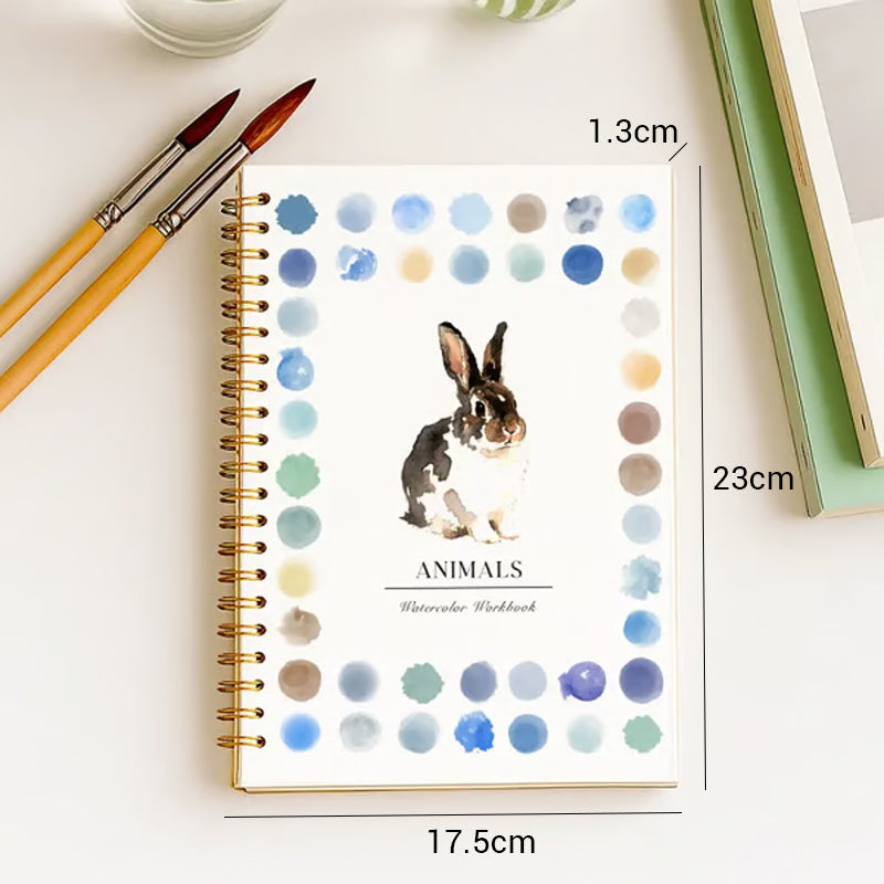 Hot Sale 56% OFF📚ginner-Friendly❤️Watercolor Workbook