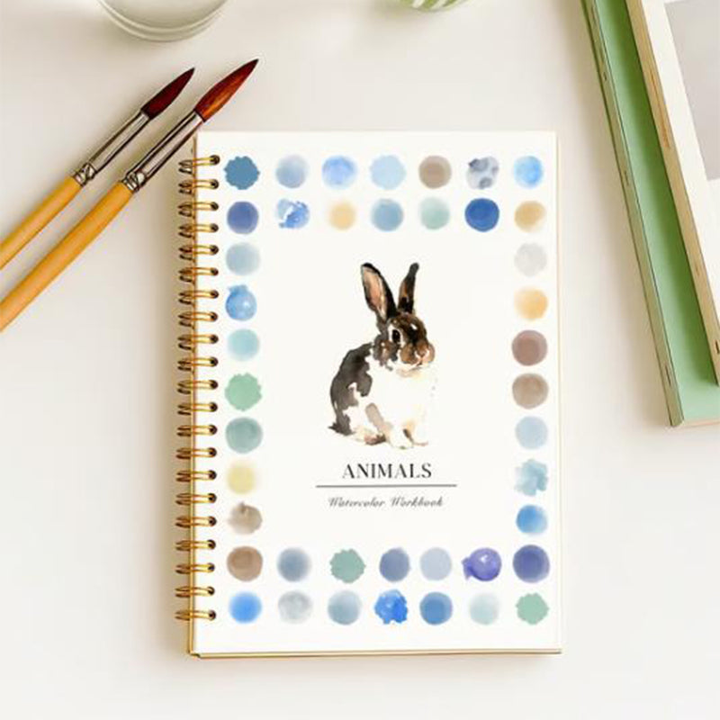 Hot Sale 56% OFF📚ginner-Friendly❤️Watercolor Workbook