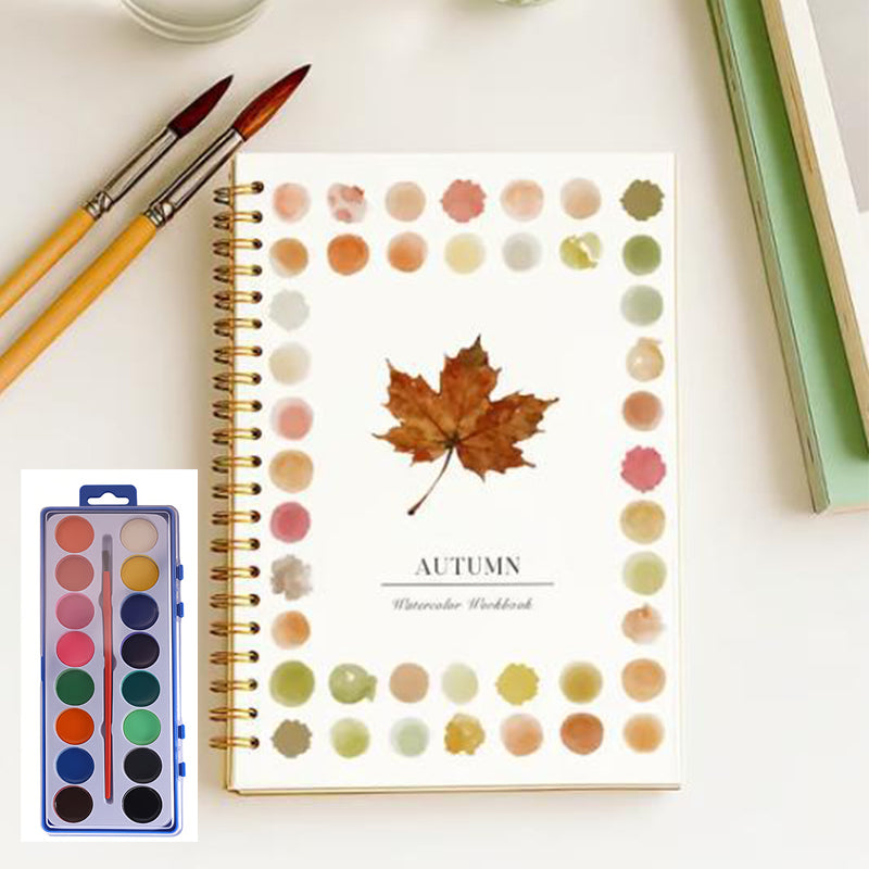 Hot Sale 56% OFF📚ginner-Friendly❤️Watercolor Workbook
