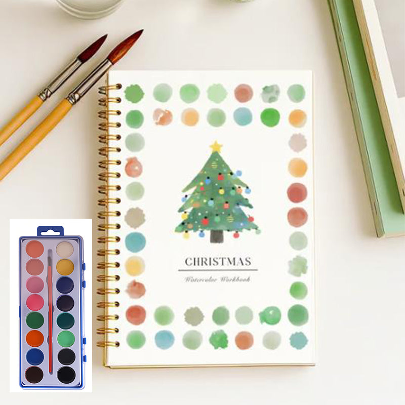 Hot Sale 56% OFF📚ginner-Friendly❤️Watercolor Workbook