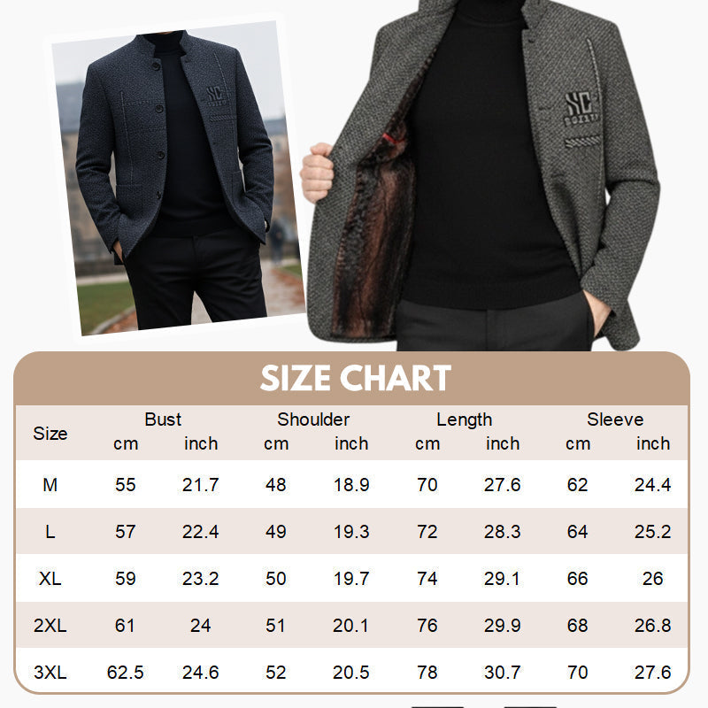 ❄️Winter Hot Sale🔥Men's Casual Warm Coat