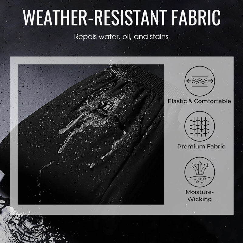 Unisex Thermal Straight Pants with Knee Warmers