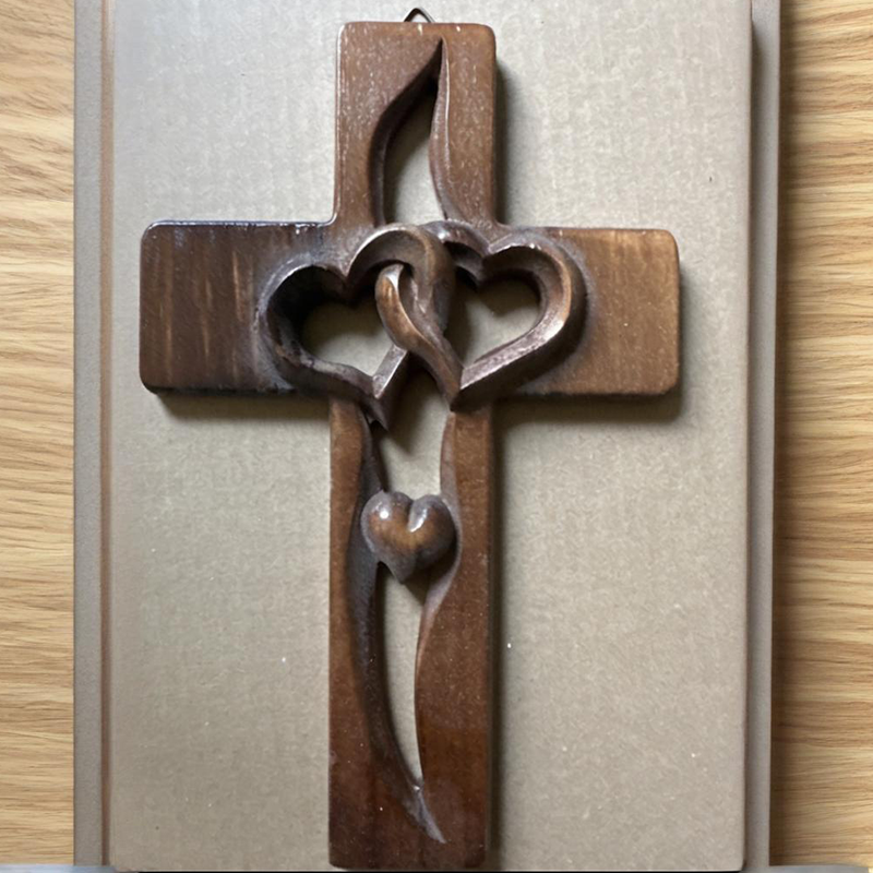 🥂 New Year, New Style: 50% Off Everything!✝️Marriage Cross for Wall Decoration❤️