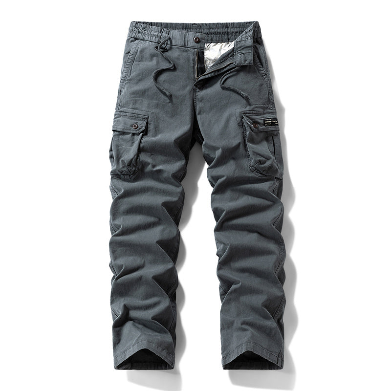 ๐ 50% OFF NOW! ๐ ๏ธ Men's Cotton Cargo Tactical Pants โ Multi-Pocket, Reinforced Construction & Adjustable Waist ๐ง