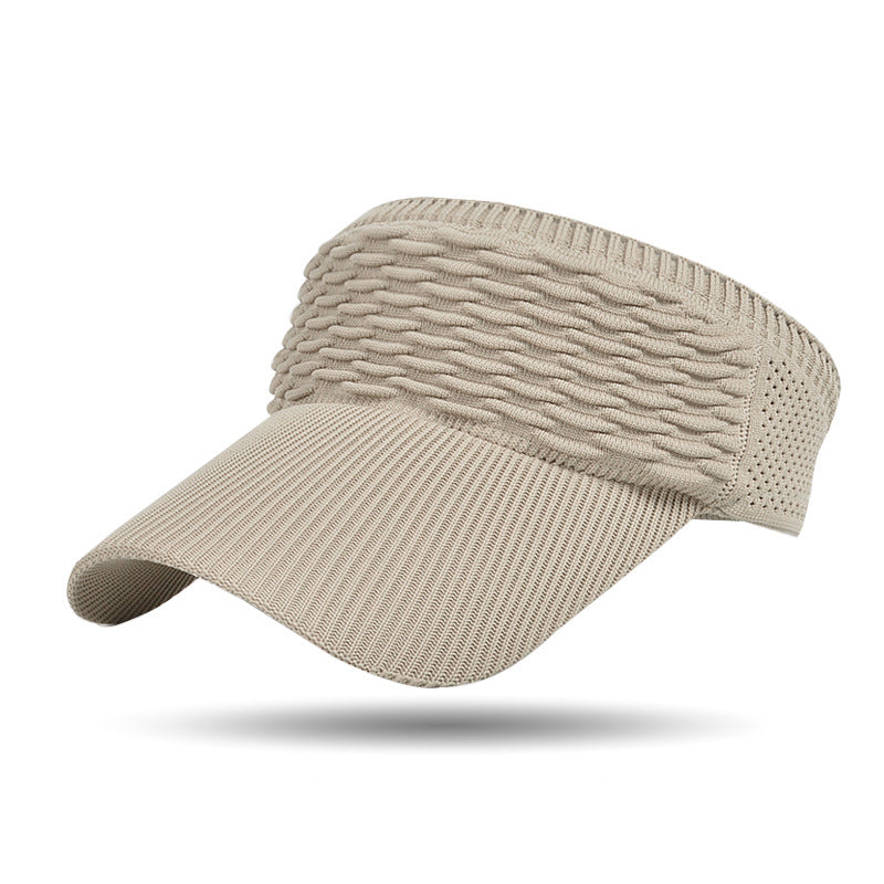 📢📢50% OFF !! ⏰Women's Breathable Knit Sun Visor Hat
