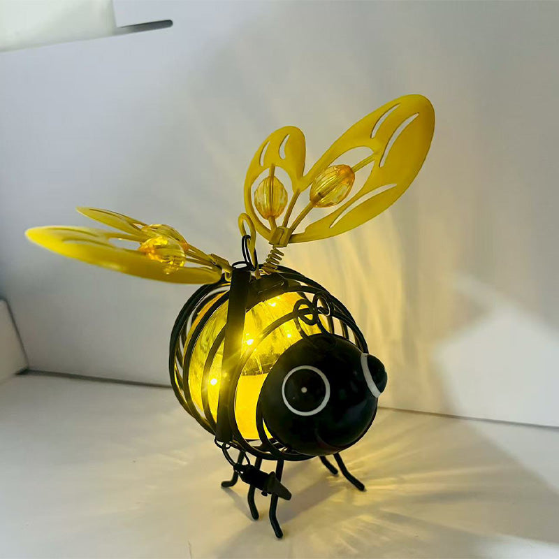 ๐๐๐ชด LIMITED-TIME 50% OFF! Hanging Solar Bee Light โ Warm Amber Glow, Flicker-Free, Perfect for Garden Parties, Camping, or Kidsโ Rooms โ Spread Joy Day and Night ๐๐