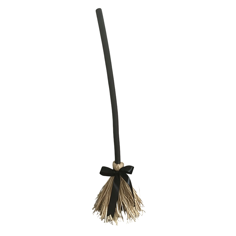 Halloween Electric Witch Broom Decoration