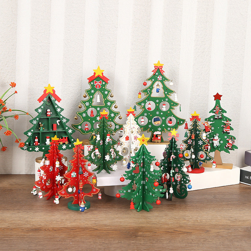 🎄Christmas Pre Sale£7.99!!☃️🎄DIY Wooden Christmas Tree Ornament Set – Build, Decorate & Play! ✨🎅