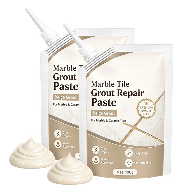 Beige Marble Tile Grout Repair Paste