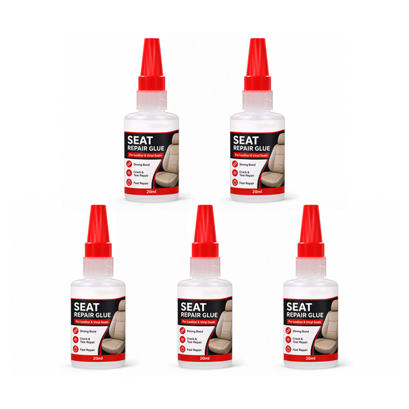 🚗50% OFF NOW! Quick Dry Car Seat Leather Repair Glue‑ Precision Nozzle Vinyl & Leather Adhesive, Permanent Bond Repair Glue for Car Seats, Sofas & Leather Furnitures