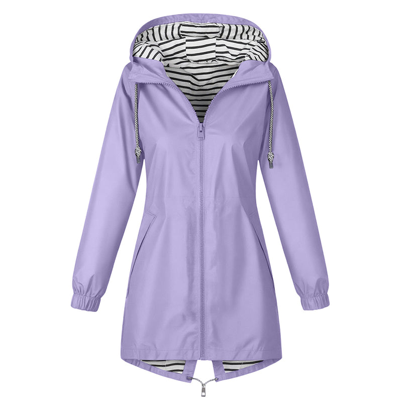 ⏳LAST DAY SALE £19.99!!💥Women's Outdoor Waterproof Hooded Jacket🌧🧥
