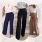 💥Hot Sales-55% OFF💖Women's Plus Size High Stretch High-Waist Wide-Leg Pants