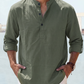 🔥Men's Cotton Linen Casual Long Sleeve Shirt