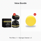 ✨ Tire wax – restores black gloss, blocks UV, repels dirt. Easy & quick! 🚗
