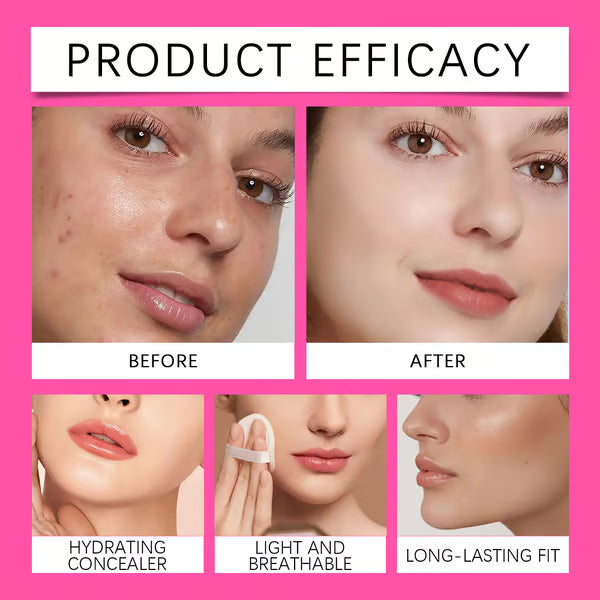 ✨ Moisturizing Cream Foundation – Flawless Look, Nourishing Formula & Long-Lasting Coverage 🌸