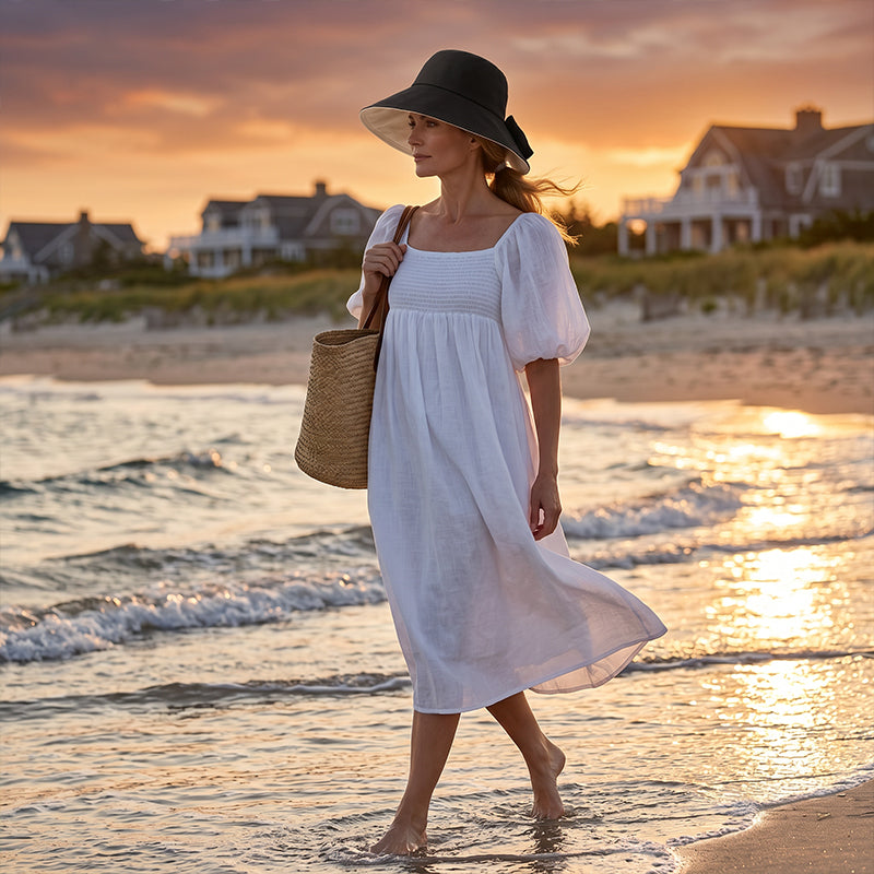 🥳SUMMER HOT SALE🥳💞50K+ SOLD!💥50% OFF! 🔥 Women's Bowknot Wide Brim Sun Hat ☀️ UV Protection Summer Beach Hat 🌴（副本）