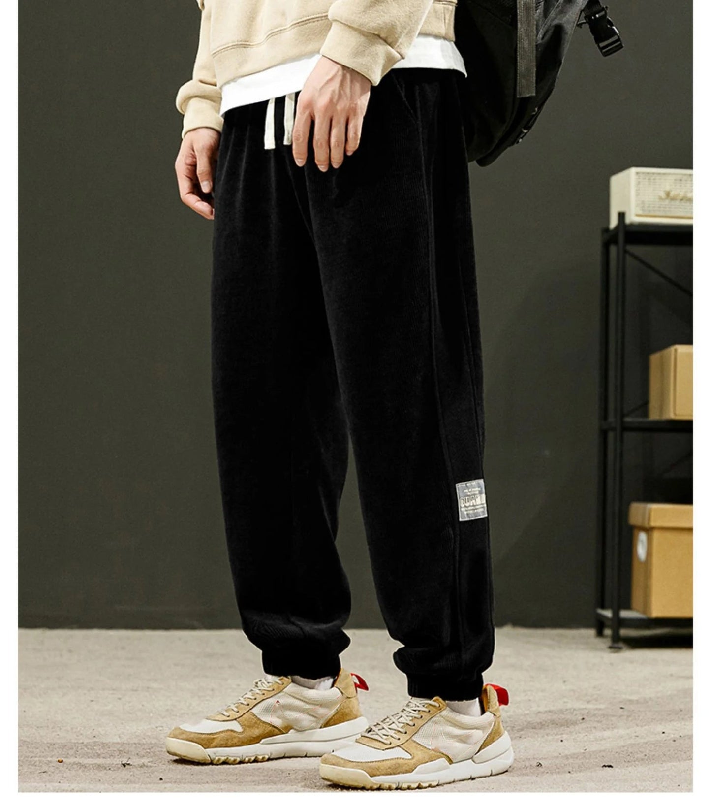 🔥2025 HOT SALE🔥👖Corduroy Fabric Men's Casual Soft Pants