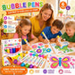 ⏳LAST DAY BUY 1 GET 1 FREE!!🎁🔮Magic Pen – Draw 3D with one stroke!🎄 DIY Bubble Popcorn Drawing Pens 🔥