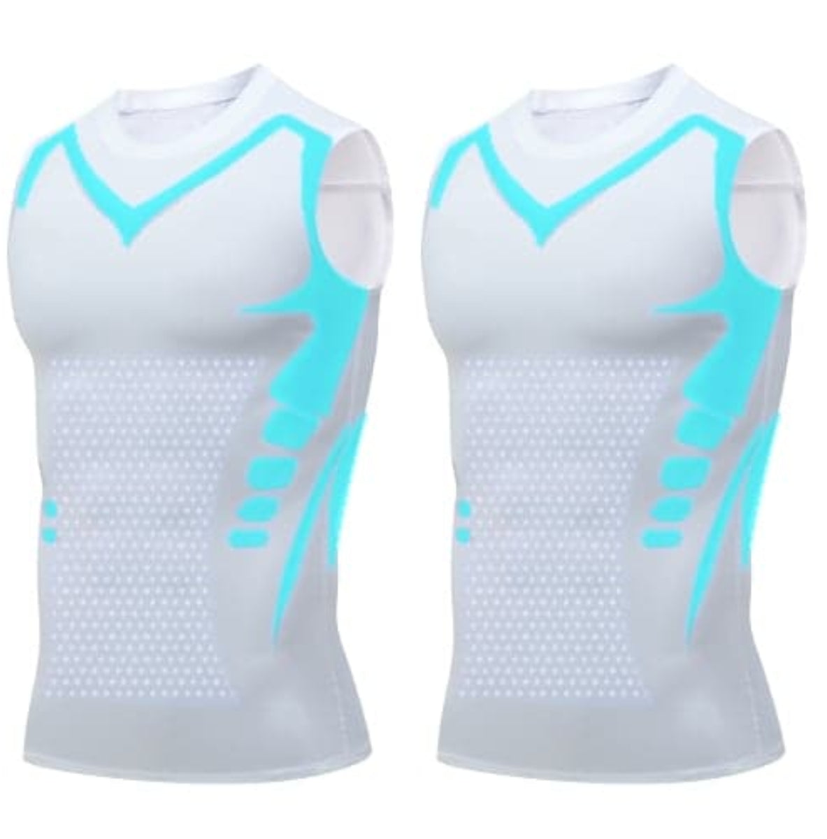 🔥LAST DAY SPECIAL PRICE: ￡9.99! 💪 Slimoly® Ionic Shaping Vest – Compression & Cooling – Body Contouring & Sleeveless – Invisible Under Clothes 🕶️