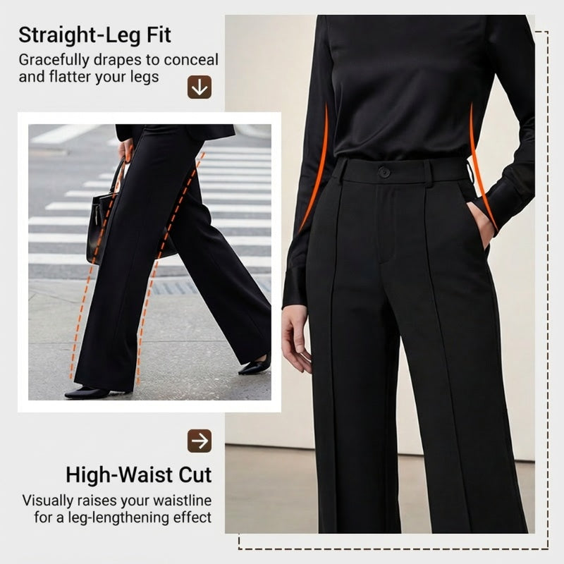 ⏳Limited-time 60% Off🔥👖Women's High-Waist Dress Pants