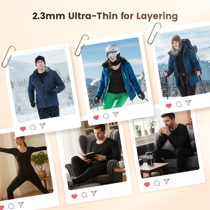 🔥Limited-time offer: 50% off-Ultra Thin Self-Heating Thermal Garment