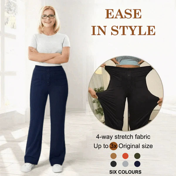 💖LAST DAY SALE 50% OFF💷Women's Casual High Waisted Pockets Stretch Pants
