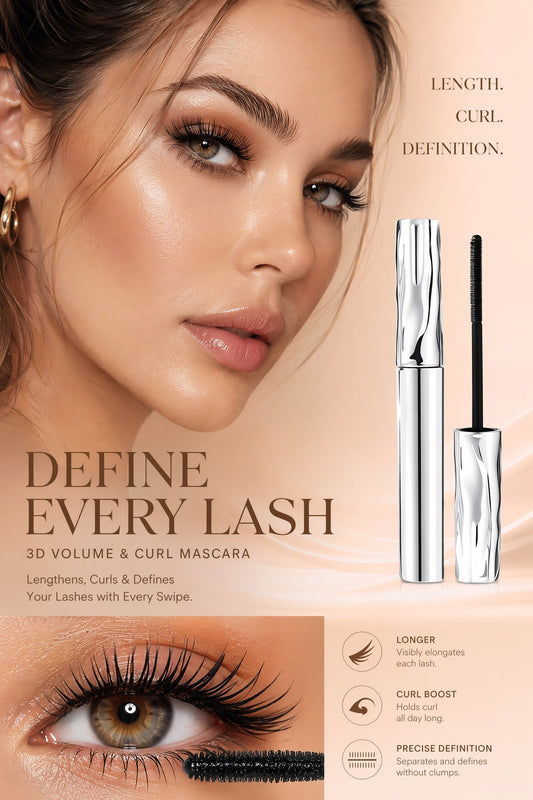 ✨LAST DAY BUY 1 GET 1 FREE!!✨Ultimate Waterproof & Sweatproof Lengthening & Curling Mascara👁️ 3