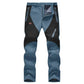 🏆LAST DAY SALE 50% OFF!!🔥Men's Waterproof Winter Trousers with Fleece Lining Cargo Pants