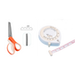 🥳2026 TOP PICK🥳 Pinking Shears Scissors – Stainless Steel, Ergonomic Cushioned Handles – Perfect for Sewing, Quilting & Scrapbooking! 🧵💨