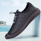 🥾 LIMITED-TIME 50% OFF! ✨ Slip-on Hiking Shoes – Soft Leather, Breathable, Slip-Resistant 🏔️
