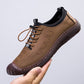 🥾 LIMITED-TIME 50% OFF! ✨ Slip-on Hiking Shoes – Soft Leather, Breathable, Slip-Resistant 🏔️