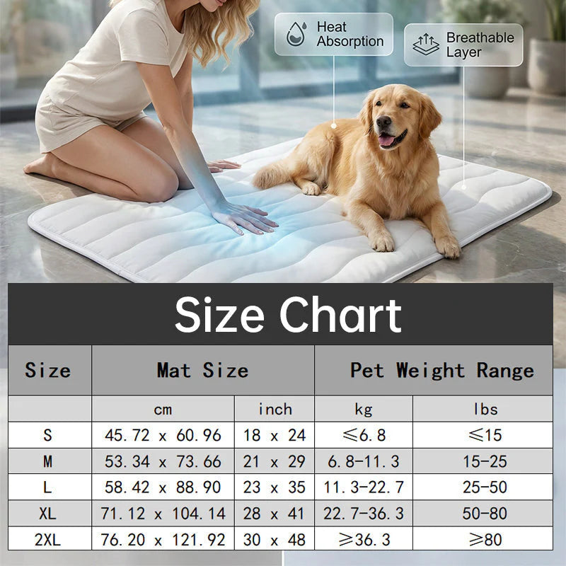 🌞Summer Hot Sale 49% OFF🧊Premium Cooling Mat For Pet