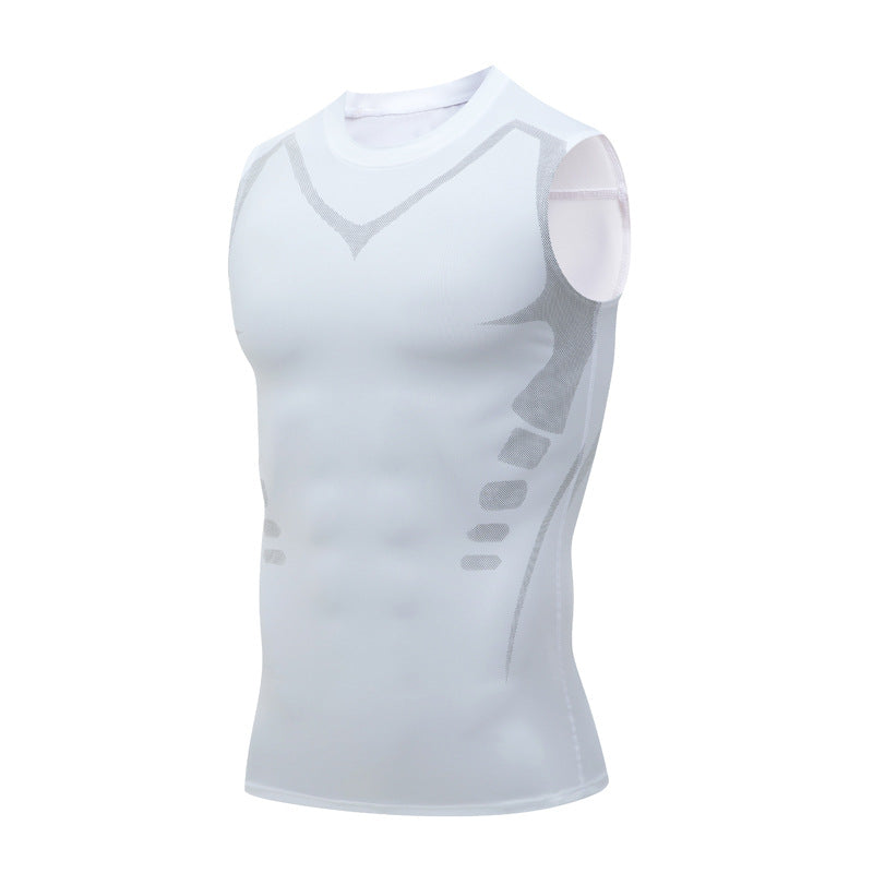 🔥LAST DAY SPECIAL PRICE: ￡9.99! 💪 Slimoly® Ionic Shaping Vest – Compression & Cooling – Body Contouring & Sleeveless – Invisible Under Clothes 🕶️